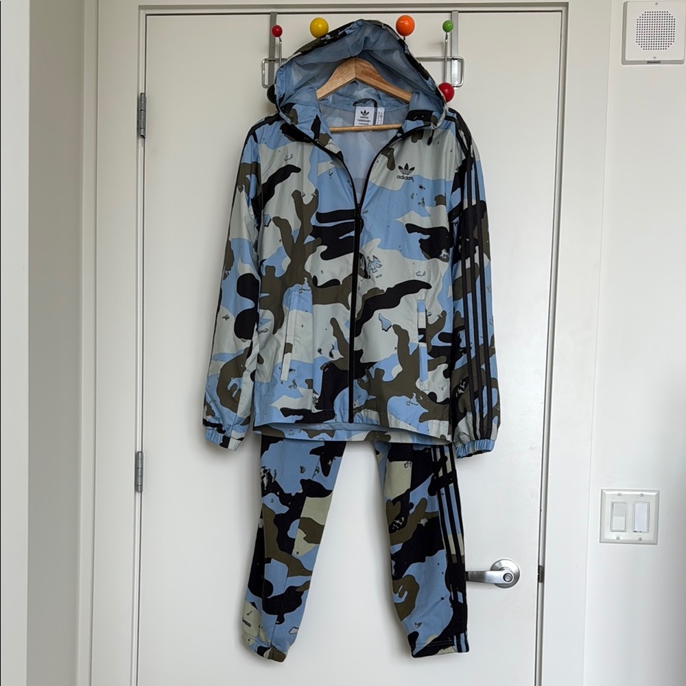 Adidas Camouflage Track Suit